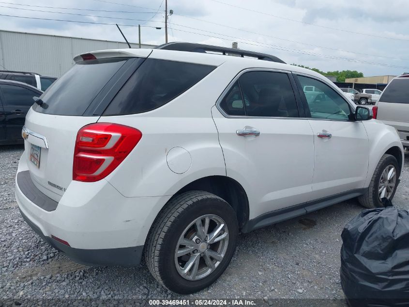 2016 CHEVROLET EQUINOX LT - 2GNALCEK6G6109255