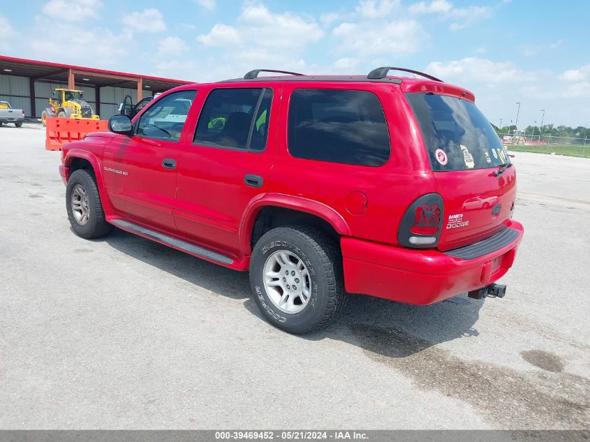 2001 Dodge Durango VIN: 1B4HS28N31F641986 Lot: 39469452