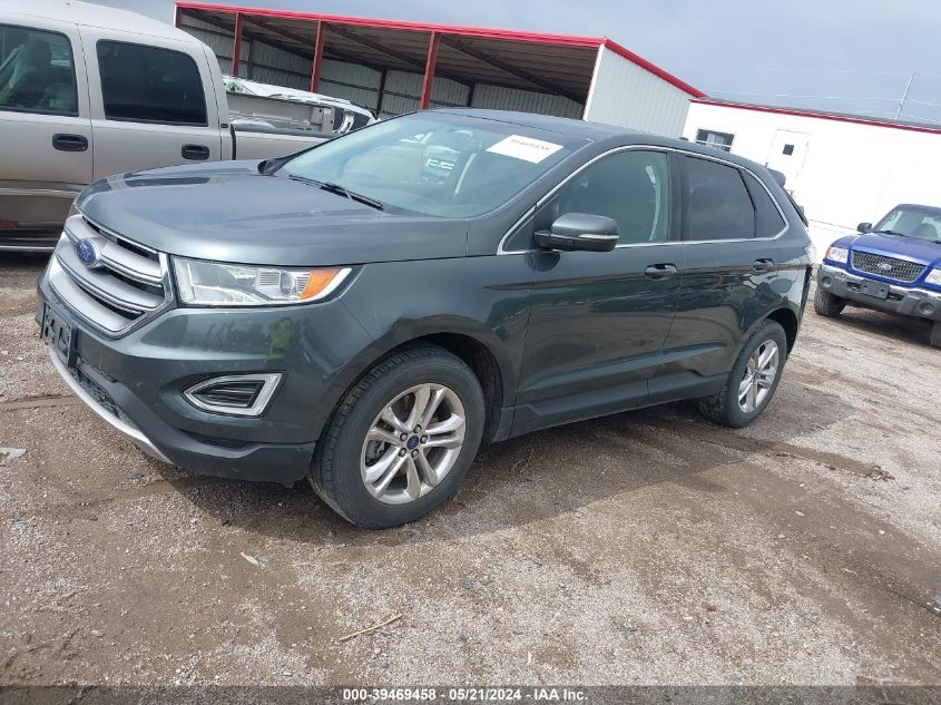 2015 Ford Edge Sel VIN: 2FMTK4J85FBB65791 Lot: 39469458