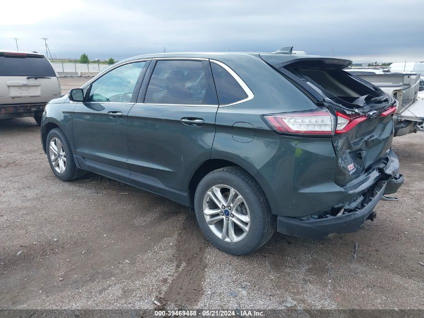 2015 Ford Edge Sel VIN: 2FMTK4J85FBB65791 Lot: 39469458