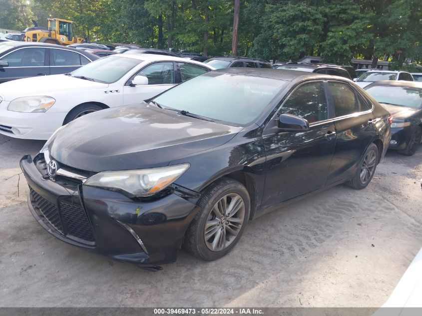 2015 TOYOTA CAMRY SE - 4T1BF1FK6FU977050