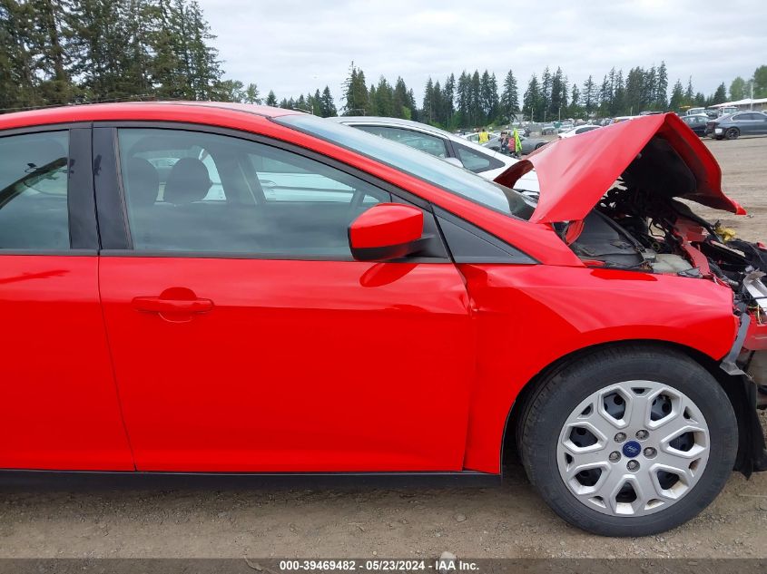 2012 Ford Focus Se VIN: 1FAHP3K2XCL470849 Lot: 39469482