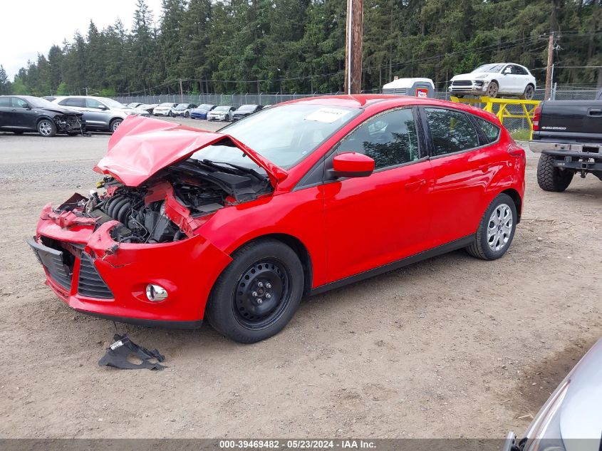 2012 Ford Focus Se VIN: 1FAHP3K2XCL470849 Lot: 39469482