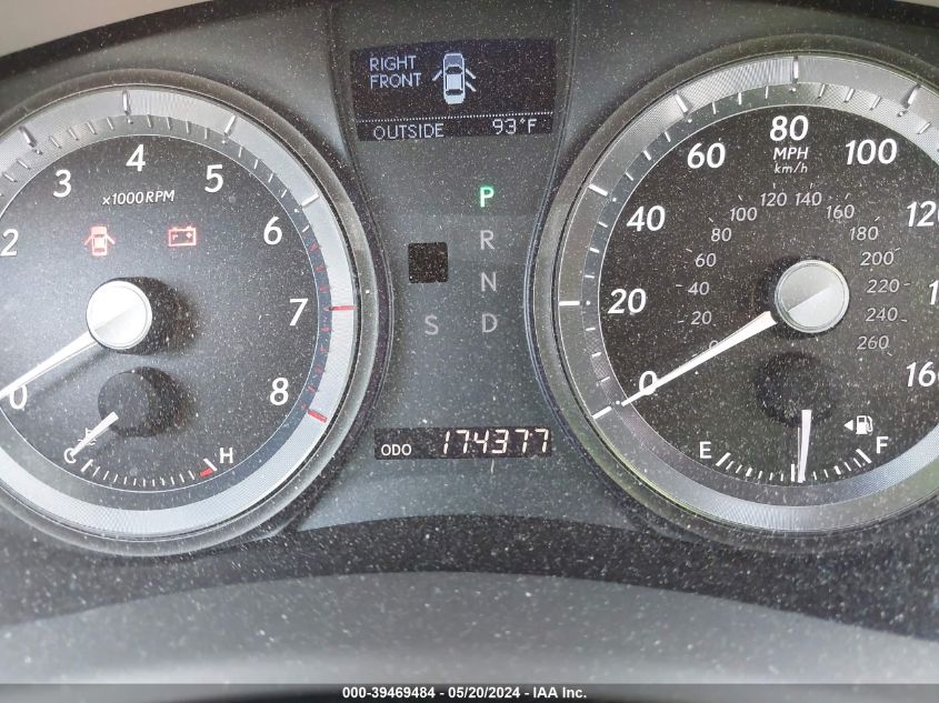 2007 Lexus Es 350 VIN: JTHBJ46G572044770 Lot: 39469484