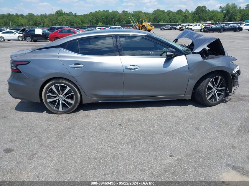 2022 Nissan Maxima Sv Xtronic Cvt VIN: 1N4AA6CV2NC505643 Lot: 39469495