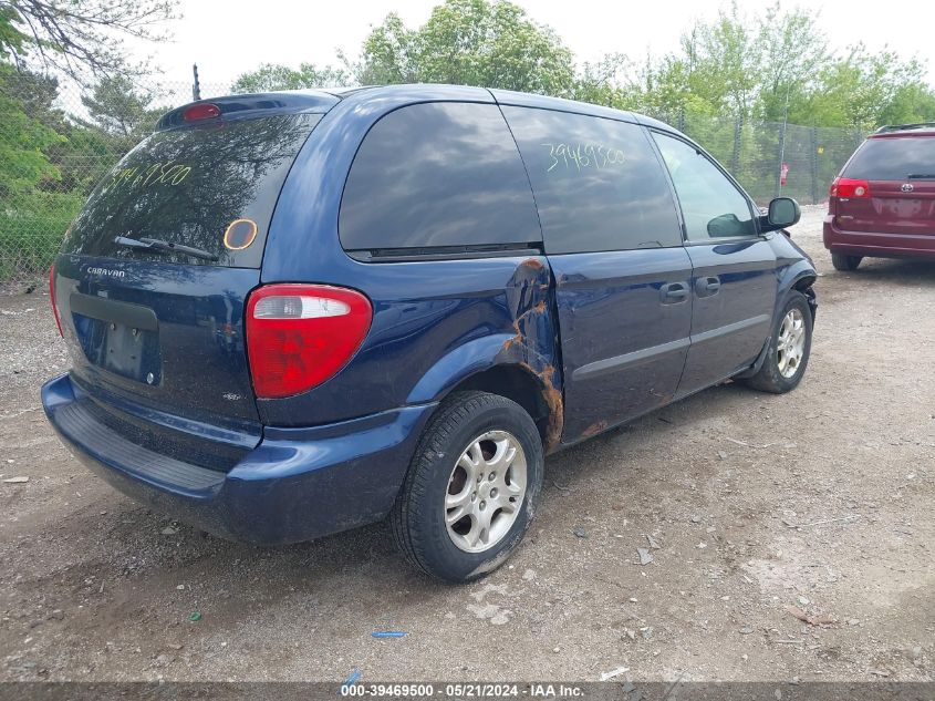 2003 Dodge Caravan Se VIN: 1D4GP25333B193359 Lot: 39469500