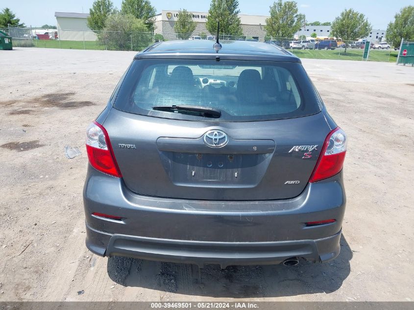 2009 Toyota Matrix S VIN: 2T1LE40E29C010243 Lot: 39469501