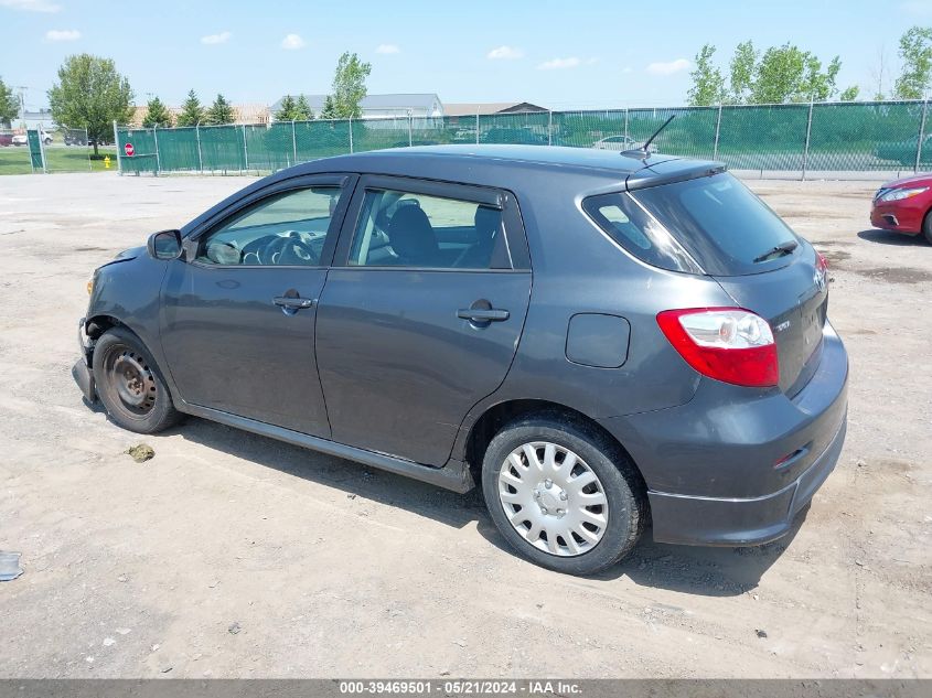 2009 Toyota Matrix S VIN: 2T1LE40E29C010243 Lot: 39469501