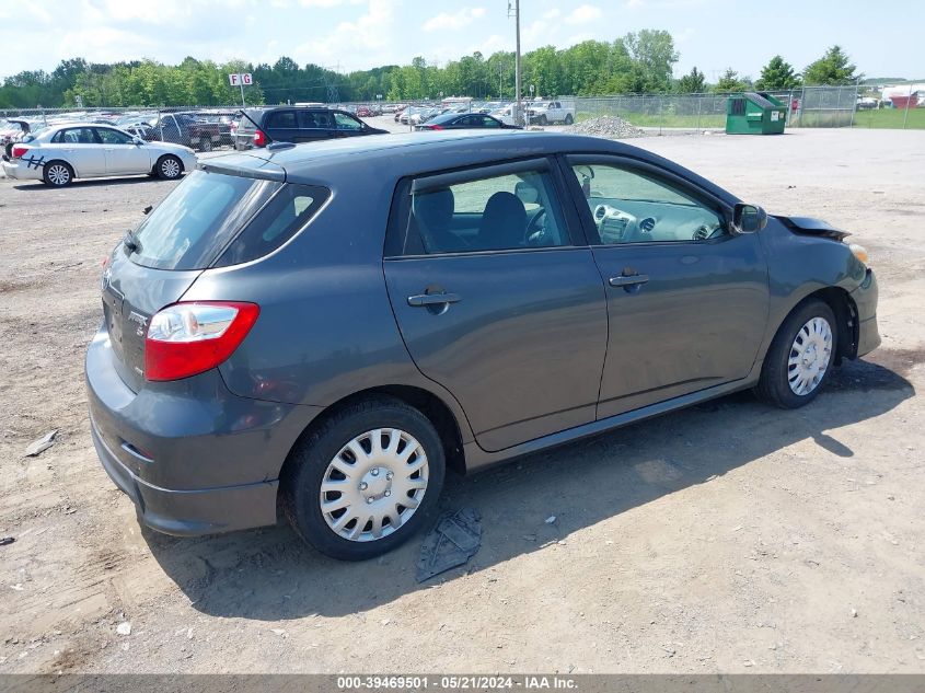 2009 Toyota Matrix S VIN: 2T1LE40E29C010243 Lot: 39469501