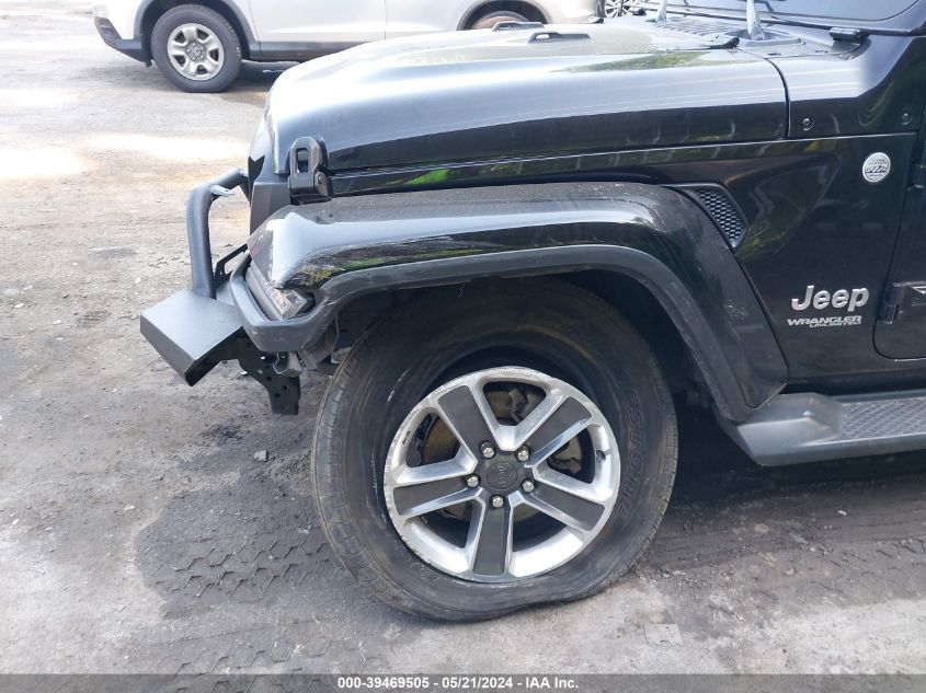 2020 Jeep Wrangler Unlimited Sahara 4X4 VIN: 1C4HJXEN4LW214147 Lot: 39469505