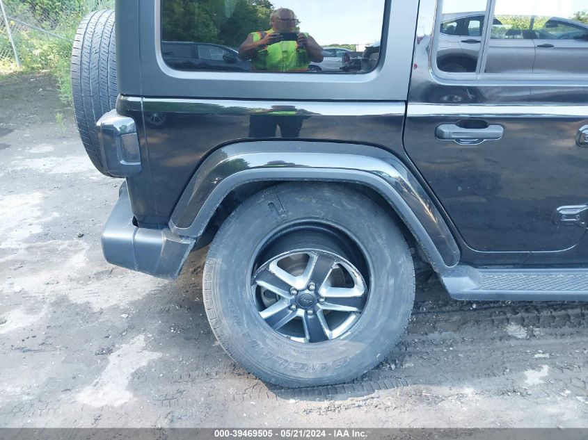 2020 Jeep Wrangler Unlimited Sahara 4X4 VIN: 1C4HJXEN4LW214147 Lot: 39469505