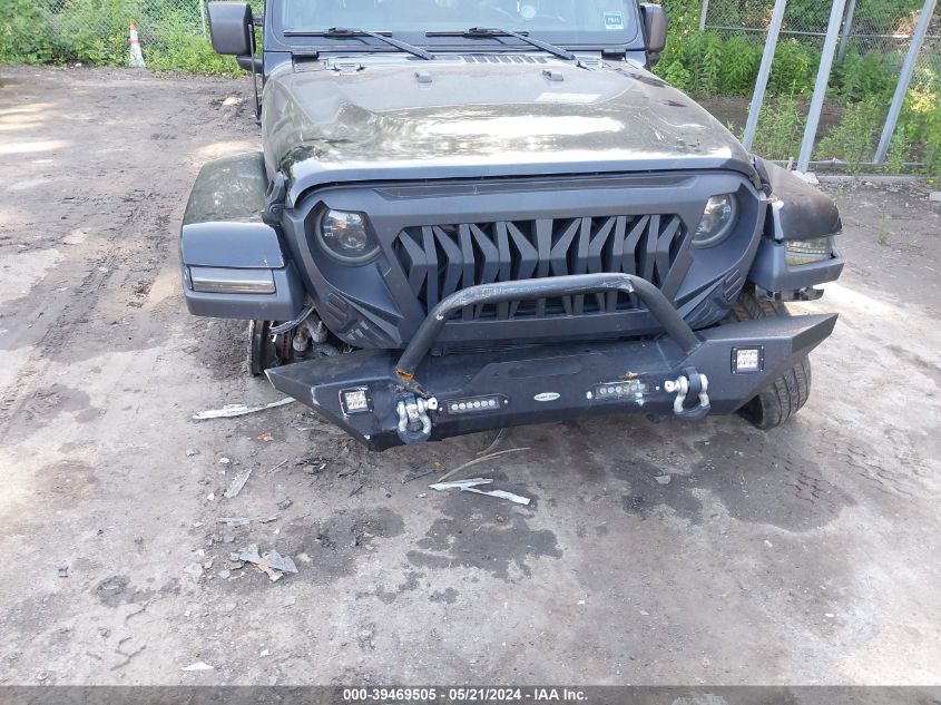 2020 Jeep Wrangler Unlimited Sahara 4X4 VIN: 1C4HJXEN4LW214147 Lot: 39469505