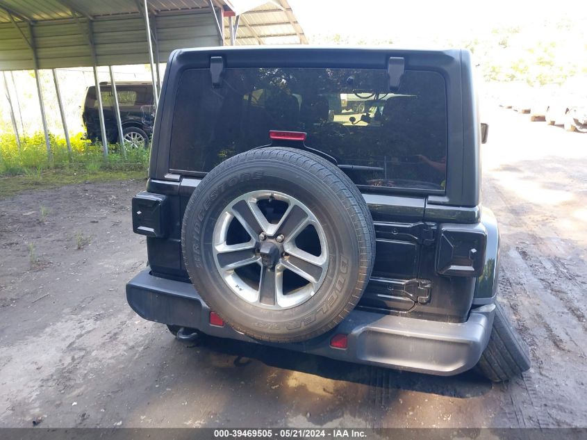 2020 Jeep Wrangler Unlimited Sahara 4X4 VIN: 1C4HJXEN4LW214147 Lot: 39469505