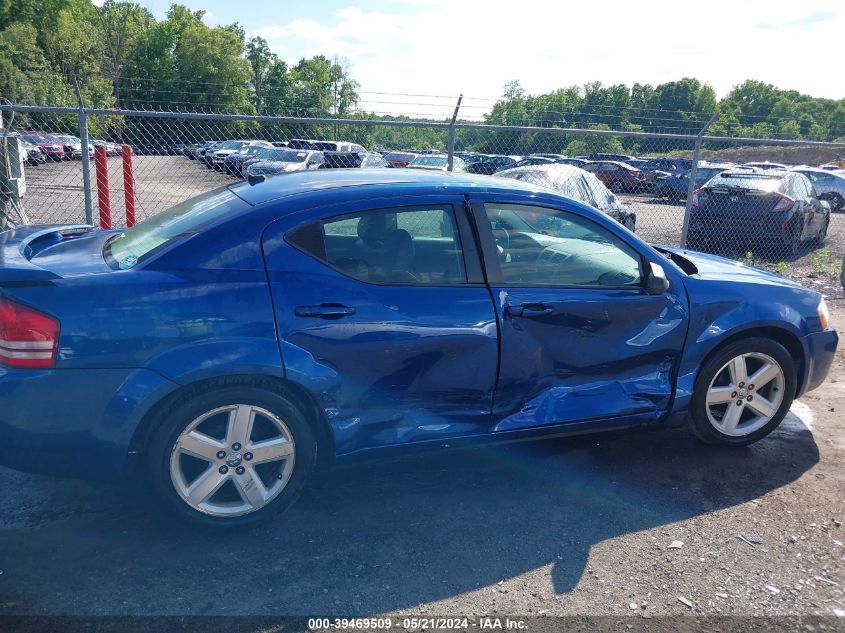 2009 Dodge Avenger Sxt VIN: 1B3LC56D89N532268 Lot: 39469509