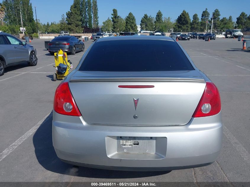 2007 Pontiac G6 VIN: 1G2ZG58N174260091 Lot: 39469511