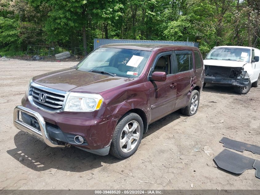 2012 Honda Pilot Ex-L VIN: 5FNYF4H5XCB029407 Lot: 39469520