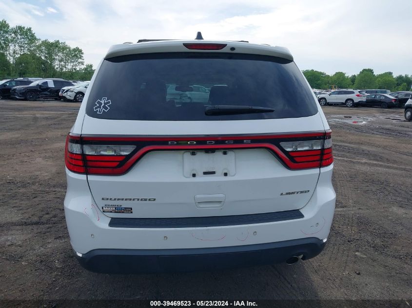 2015 Dodge Durango Limited VIN: 1C4RDJDG4FC883830 Lot: 39469523