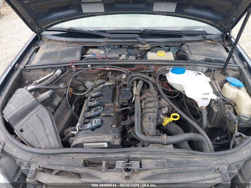 2006 Audi A4 2.0T VIN: WAUAF78E26A240761 Lot: 39469534