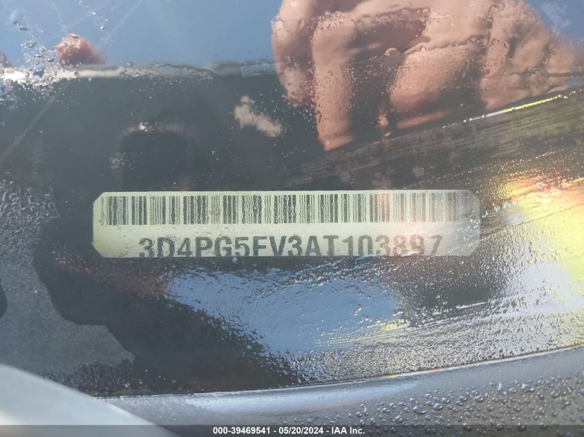 2010 Dodge Journey Sxt VIN: 3D4PG5FV3AT103897 Lot: 39469541