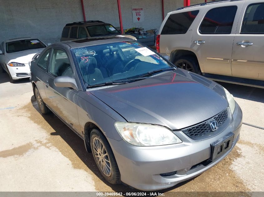 2005 Honda Civic Ex VIN: 1HGEM22965L013554 Lot: 39469542