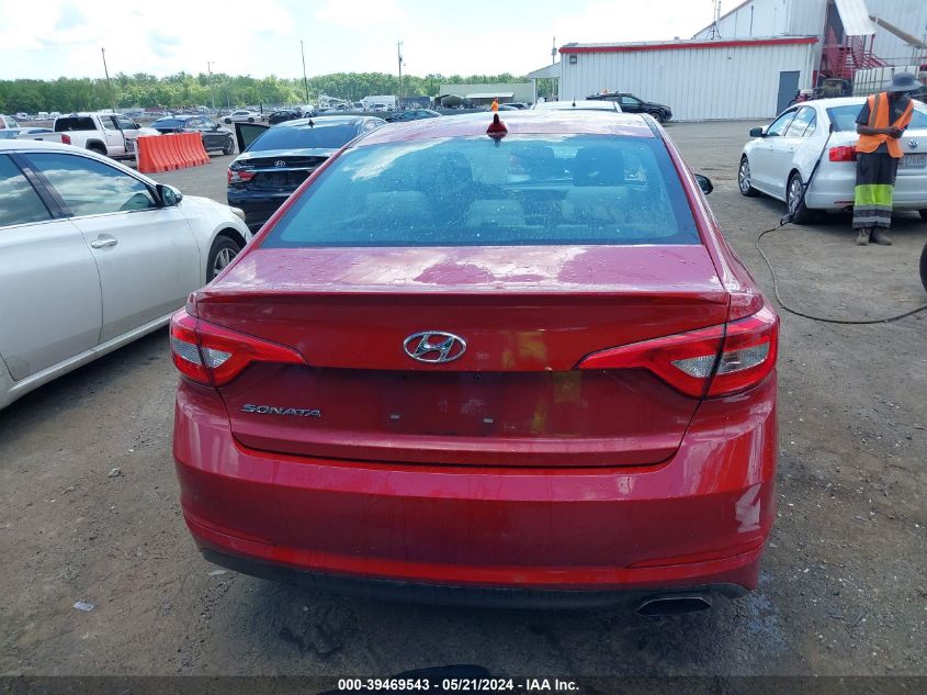 2017 HYUNDAI SONATA SE - 5NPE24AF5HH511549