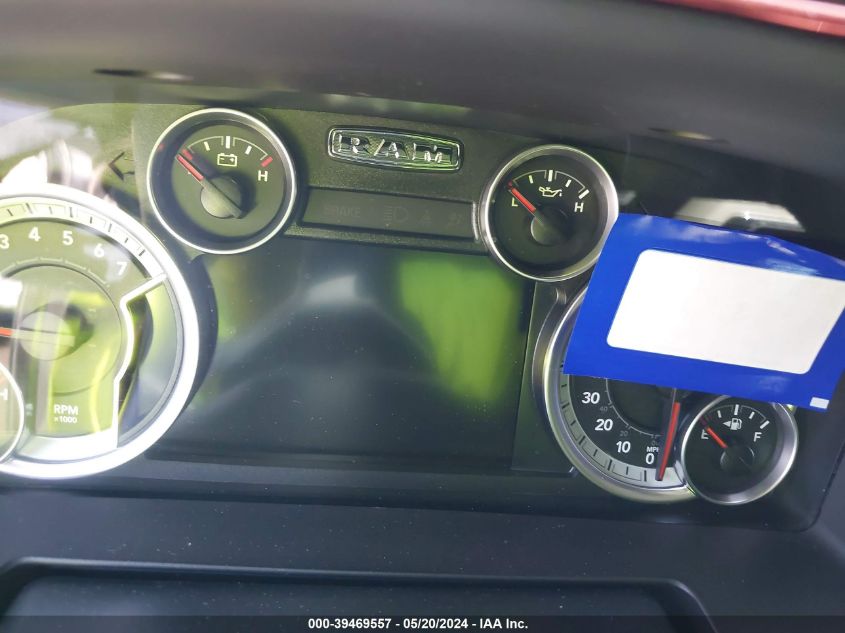 2014 Ram 1500 Laramie VIN: 1C6RR6NT9ES154292 Lot: 39469557