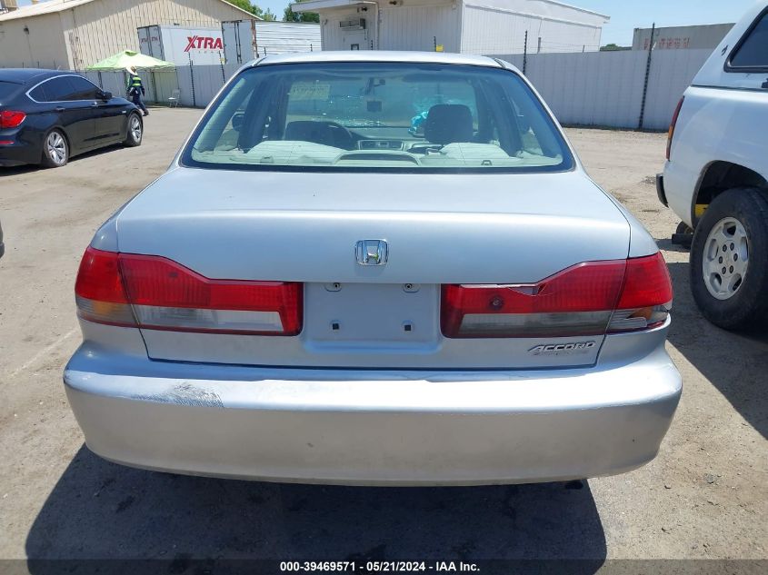 2002 Honda Accord 2.3 Ex/2.3 Se VIN: 1HGCG668X2A176366 Lot: 39469571