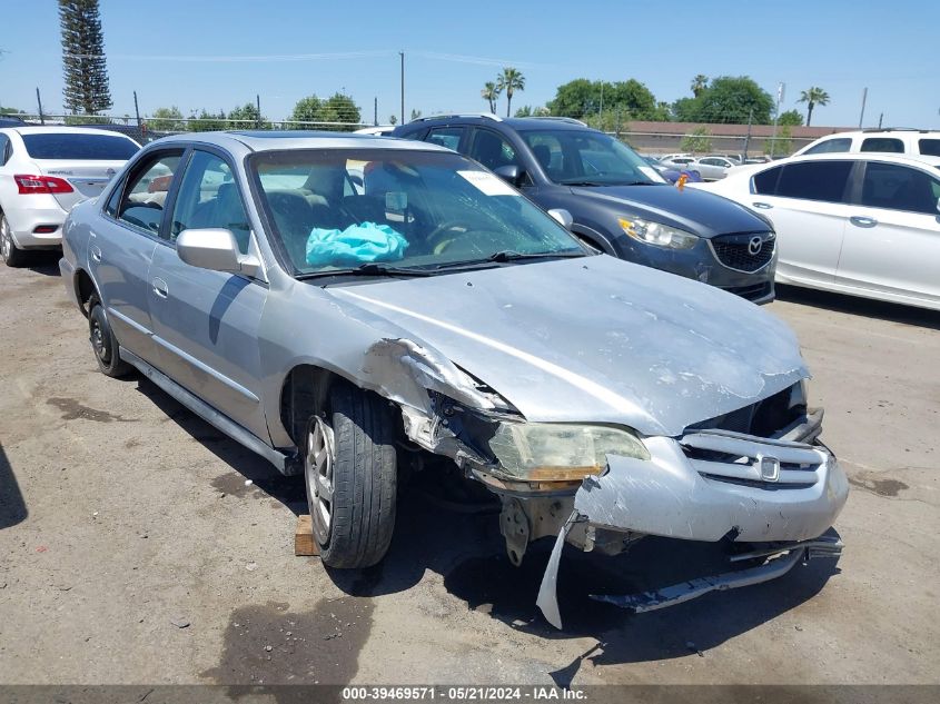 2002 Honda Accord 2.3 Ex/2.3 Se VIN: 1HGCG668X2A176366 Lot: 39469571