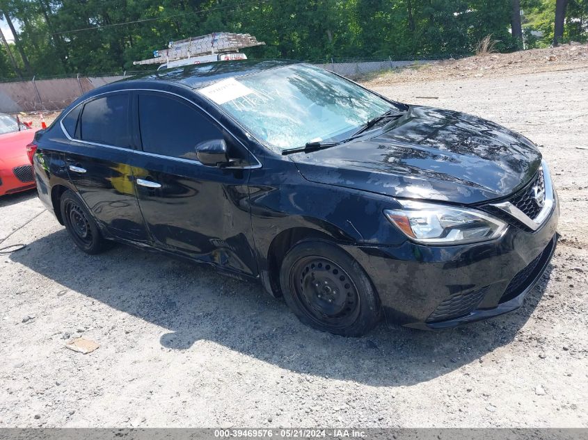 2016 Nissan Sentra S VIN: 3N1AB7AP5GY288054 Lot: 39469576