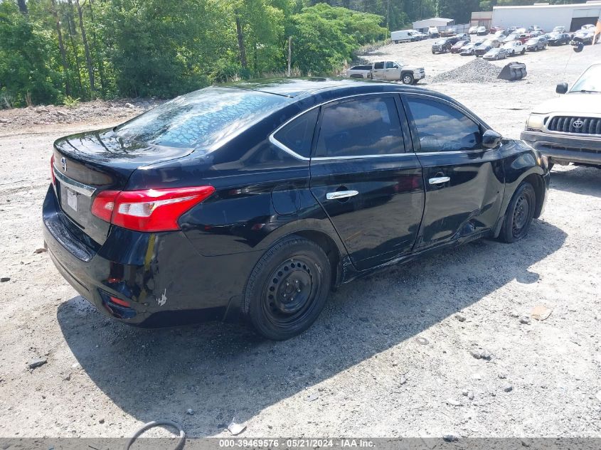 2016 Nissan Sentra S VIN: 3N1AB7AP5GY288054 Lot: 39469576