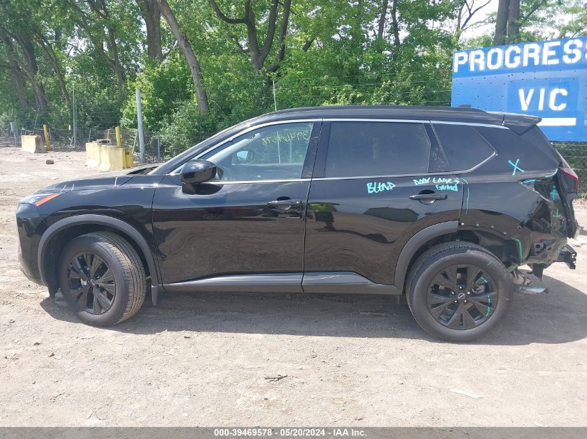 2023 Nissan Rogue Sv Intelligent Awd VIN: JN8BT3BB2PW202155 Lot: 39469578