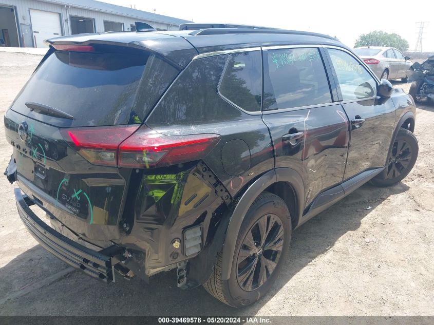 2023 Nissan Rogue Sv Intelligent Awd VIN: JN8BT3BB2PW202155 Lot: 39469578