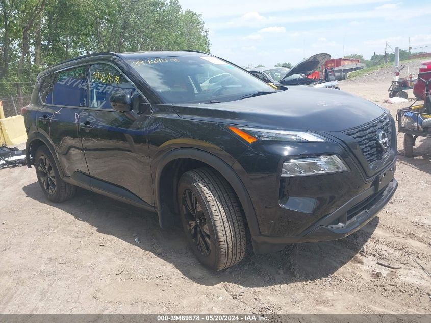 2023 Nissan Rogue Sv Intelligent Awd VIN: JN8BT3BB2PW202155 Lot: 39469578