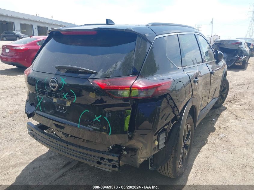 2023 Nissan Rogue Sv Intelligent Awd VIN: JN8BT3BB2PW202155 Lot: 39469578