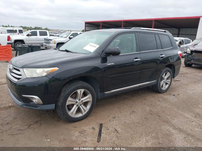 2011 Toyota Highlander Limited V6 VIN: 5TDDK3EH0BS052630 Lot: 39469585