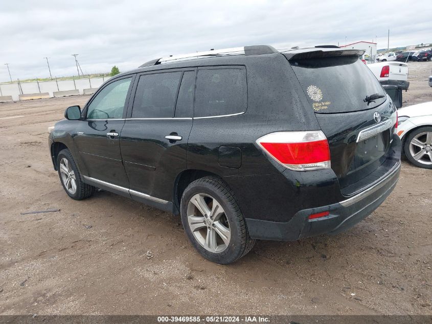 2011 Toyota Highlander Limited V6 VIN: 5TDDK3EH0BS052630 Lot: 39469585