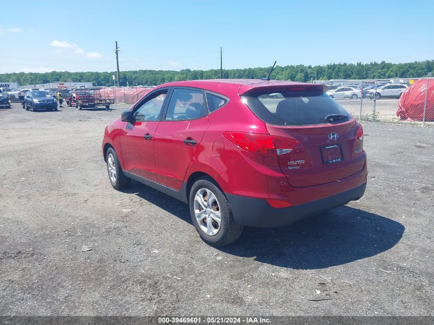 2011 Hyundai Tucson Gl VIN: KM8JT3AB4BU121229 Lot: 39469601