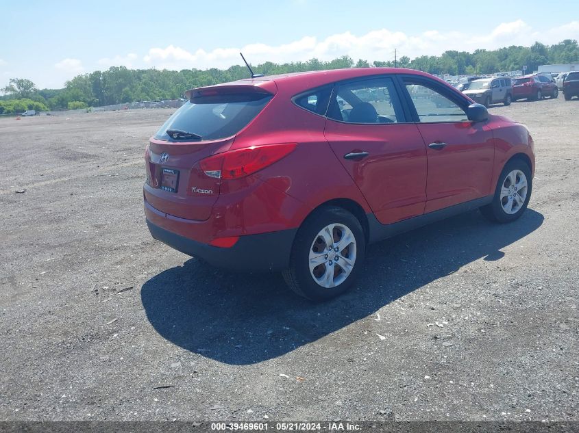 2011 Hyundai Tucson Gl VIN: KM8JT3AB4BU121229 Lot: 39469601