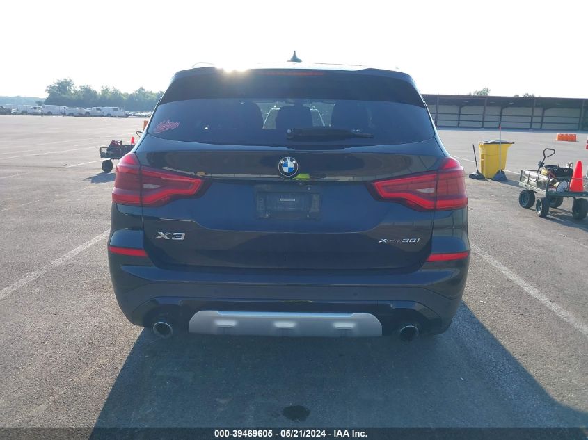 2018 BMW X3 xDrive30I VIN: 5UXTR9C59JLD68905 Lot: 39469605