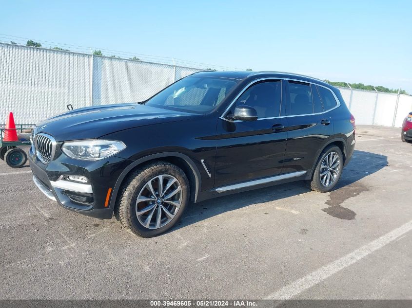 2018 BMW X3 xDrive30I VIN: 5UXTR9C59JLD68905 Lot: 39469605