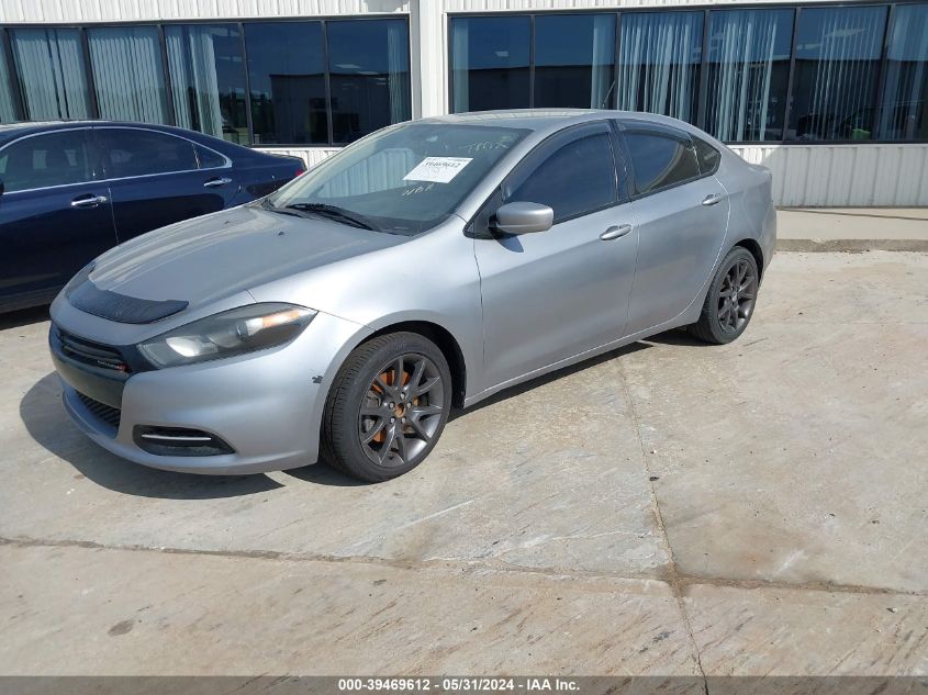 2016 Dodge Dart Se VIN: 1C3CDFAA9GD555631 Lot: 40375645