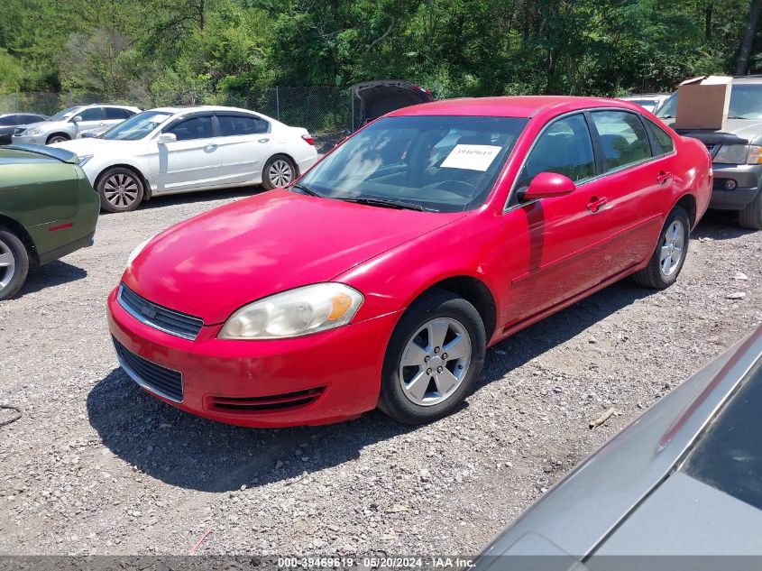 2008 Chevrolet Impala Lt VIN: 2G1WT55N189219787 Lot: 39469619