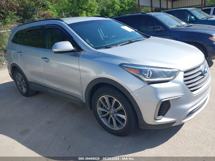 2017 Hyundai Santa Fe Se VIN: KM8SMDHF9HU224820 Lot: 39469620