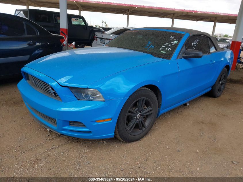 2013 Ford Mustang V6 VIN: 1ZVBP8EMXD5276366 Lot: 39469624