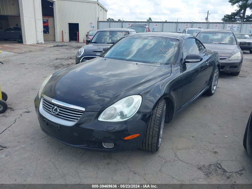 2002 Lexus Sc 430 VIN: JTHFN48Y720002262 Lot: 39469636