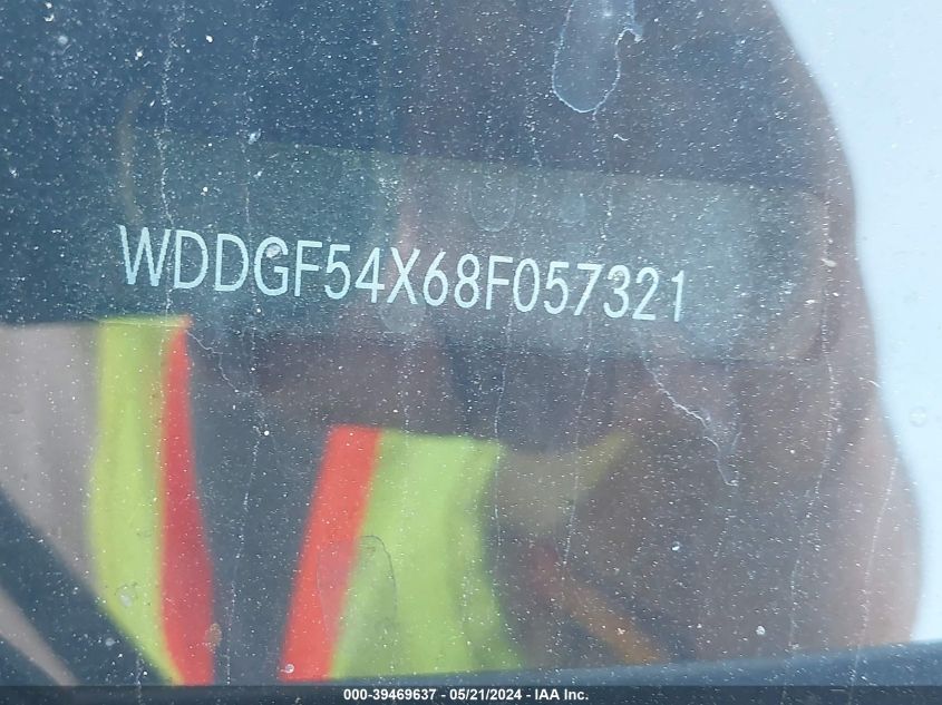 2008 Mercedes-Benz C 300 Luxury/Sport VIN: WDDGF54X68F057321 Lot: 39469637