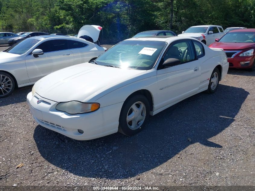 2001 Chevrolet Monte Carlo Ss VIN: 2G1WX15K419302929 Lot: 39469644