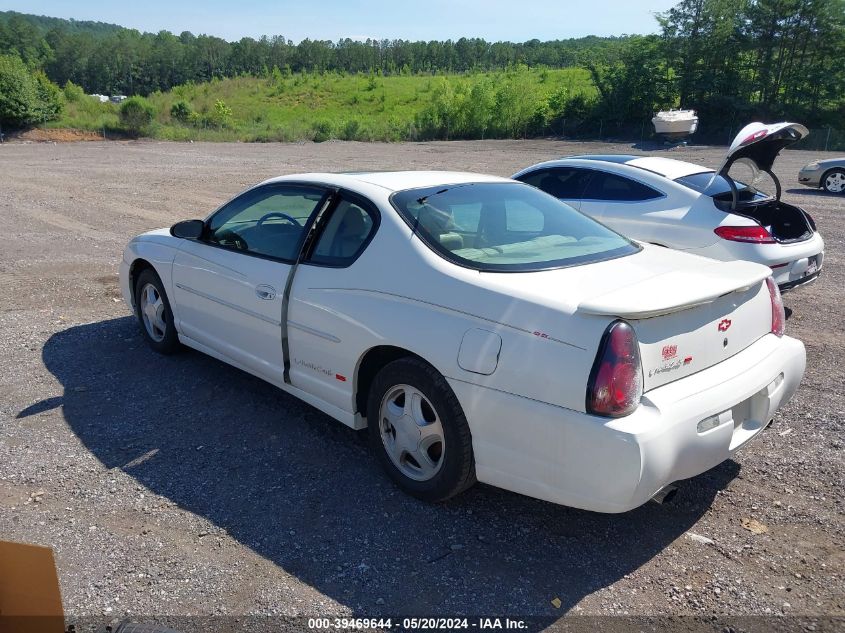 2001 Chevrolet Monte Carlo Ss VIN: 2G1WX15K419302929 Lot: 39469644