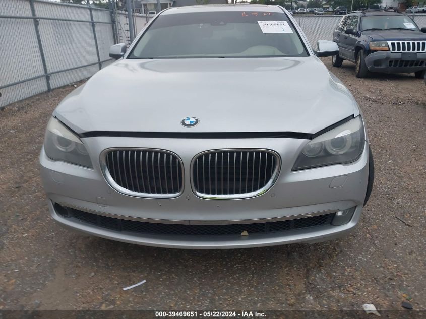 2012 BMW 750Li xDrive VIN: WBAKC8C55CC437739 Lot: 39469651