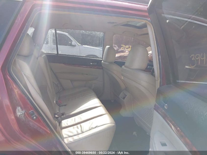 2011 Subaru Outback 2.5I Limited VIN: 4S4BRCLC7B3353869 Lot: 39469655